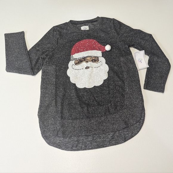 ColorTree Other - NWT ColorTree Size 14 Santa Sweater Gray